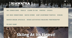 Desktop Screenshot of hiawathahighlands.com