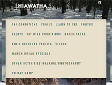 Tablet Screenshot of hiawathahighlands.com